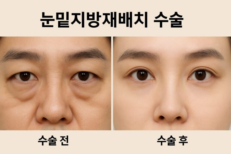 눈밑지방재배치수술비용